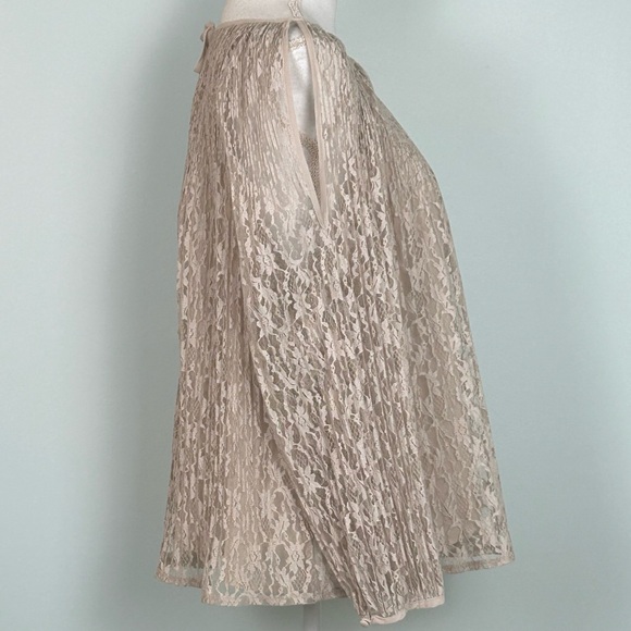 Lauren Conrad Lace Cold-Shoulder Blouse - Picture 10 of 14